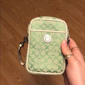Coach Phone wristlet